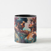 Mug Miami Bachata Dance Dream Peinture (Centre)