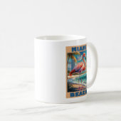 Mug Miami Beach Floride (Devant droit)