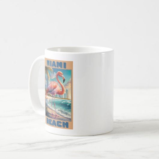 Mug Miami Beach Floride (Devant gauche)