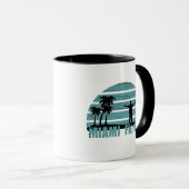 Mug Miami Beach Floride vintage (Devant droit)