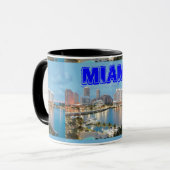 Mug Miami Beach, la Floride (Devant gauche)