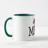 Mug miami été plage plaisir palmier voyage café muette (Gauche)