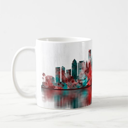 Mug Miami Florida Skyline (Gauche)