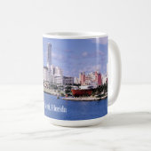 Mug Miami, Floride Skyline (Devant droit)