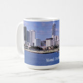 Mug Miami, Floride Skyline (Devant gauche)