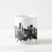 Mug Miami Floride Skyline BW (Centre)