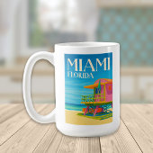 Mug Miami Floride South Beach Garde Art Déco