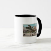 Mug Miami, Floride - Vue sur Bayfront Park & Hôtels (Devant droit)