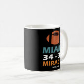 Mug Miami Miracle Funny Miami Football Dolphins Long S (Devant droit)