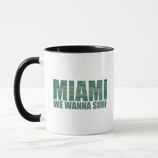 Mug Miami ville Floride bleu (Gauche)