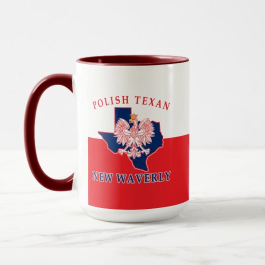 Mug Miaulent le Texan polonais de Waverly (Gauche)