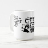 Mug Michael Myers Distances Sociales (Devant gauche)