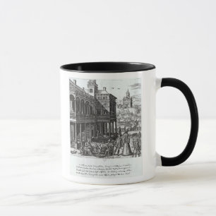 Mug Michel de Nostradame étant consulté