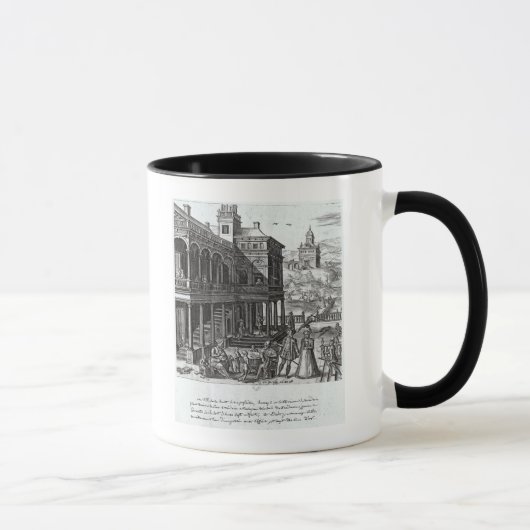 Mug Michel de Nostradame étant consulté (Droite)