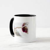 Mug Michelangelo Création De L'Homme - Dieu Adam Fist (Devant gauche)