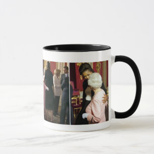 MUG MICHELLE OBAMA AVEC LA REINE ELIZABETH II