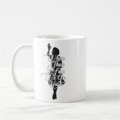 Mug Michelle Obama Citation - Quand Ils deviennent bas (Gauche)