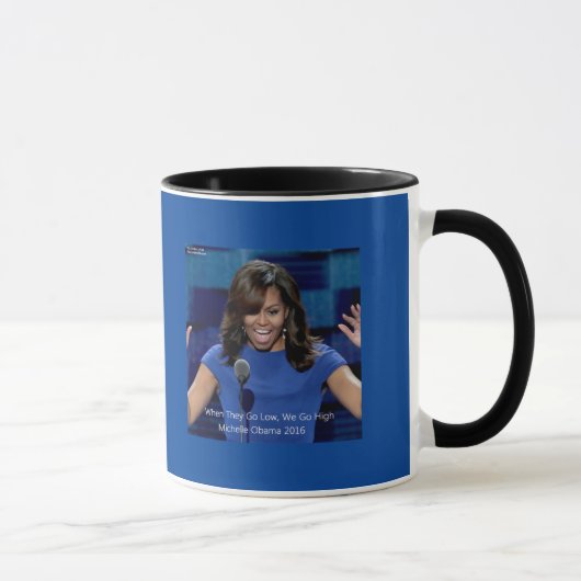 Mug Michelle Obama "Nous allons de l'avant" Objet de c (Droite)