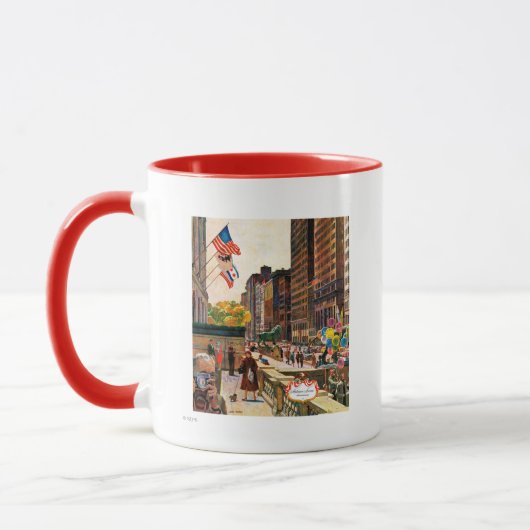 Mug Michigan Avenue, Chicago par John Falter (Gauche)
