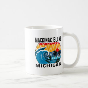 Mug Michigan Mackinac Island Planche de Surf Surf