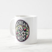 Mug Michigan Mom Cherry Blossom Tree State Flower (Devant gauche)