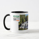 Mug Michigan Parks Centennial - Bond Falls (Gauche)