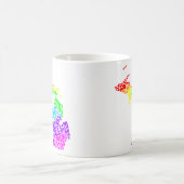 Mug michigan pride : arc-en-ciel (Centre)