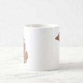 Mug Michigan Silhouette Cuivre Maison blanche (Centre)