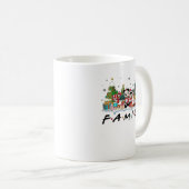 Mug mickey familial et ami noël (Devant droit)