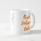 Mug micro-ondes pour Recette de gâteau (Citation e (Devant droit)