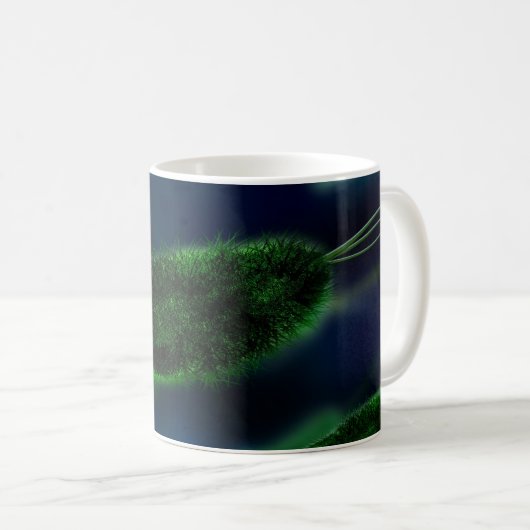 Mug Microbes de bactéries (Devant droit)