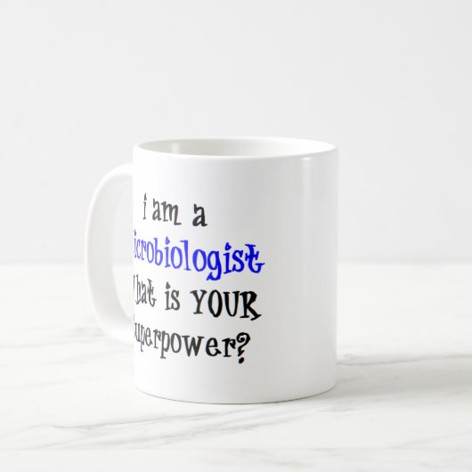 Mug microbiologiste (Devant gauche)
