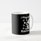 Mug Microbiologiste Drôle Je Joue Avec Les Bactéries (Devant droit)