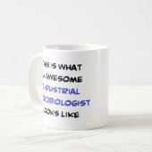 Mug microbiologiste industriel, génial (Devant gauche)