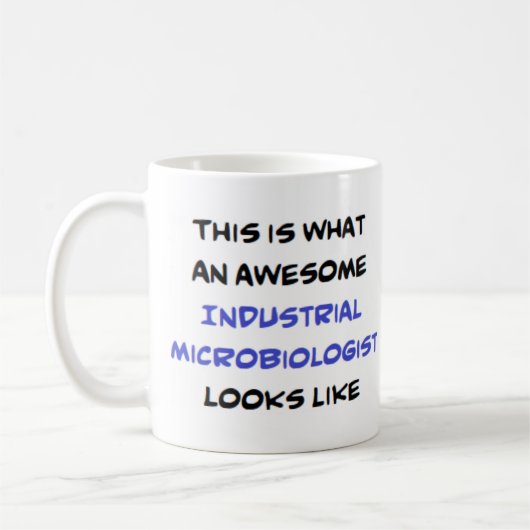Mug microbiologiste industriel, génial (Gauche)