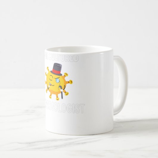 Mug Microbiologiste Microbiologie Laboratoire Staph Bi (Devant droit)