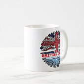Mug Micronesia Micronesian Uk United Kingdom British (Devant droit)