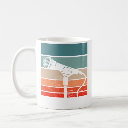 Mug Microphone Bar Karaoké Musique De Chanson De Fête (Gauche)