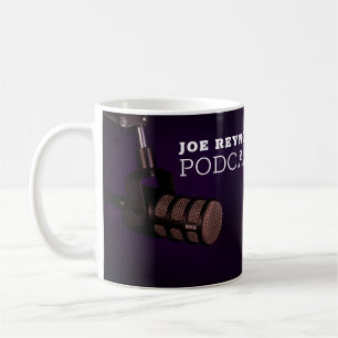 Mug Microphone élégant, Podcaster, Podcast