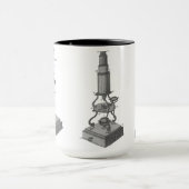Mug Microscope du XVIIIe siècle Antique Science INSTRU (Centre)