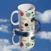 Mug Mid century colorful geometric pattern