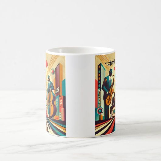 Mug Mid Century Jazz Age Quartet (Centre)