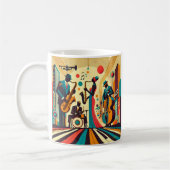 Mug Mid Century Jazz Age Quartet (Gauche)