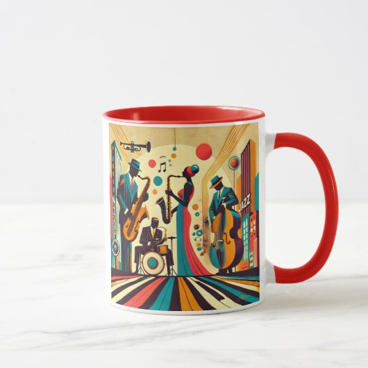 Mug Mid Century Jazz Age Quartet (Droite)
