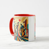 Mug Mid Century Jazz Age Quartet (Devant gauche)