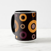 Mug Mid-Century Modern Fall Geometric (Devant gauche)