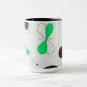 Mug Mid Century Modern Green Physics  (Centre)