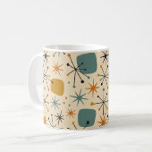 Mug Mid Century Modern Starburst Pattern (Devant gauche)