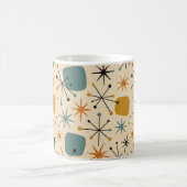 Mug Mid Century Modern Starburst Pattern (Centre)