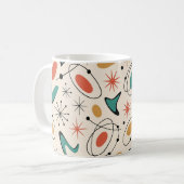 Mug Mid Century Modern Starburst Pattern (Devant gauche)